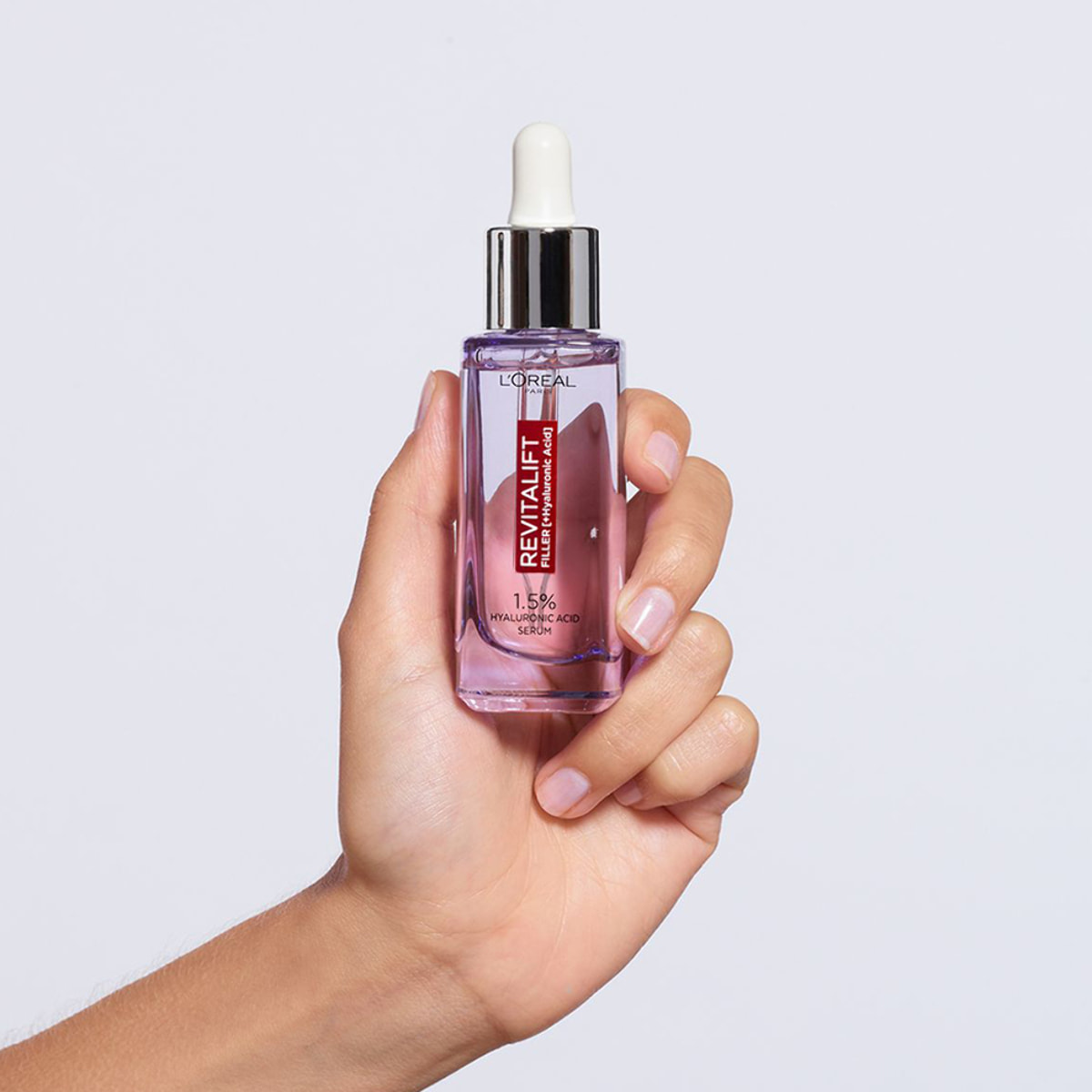 Siero Viso Anti-Rughe Rimpolpante Idratante Levigante Revitalift Filler con Acido Ialuronico - Flacone da 30ml