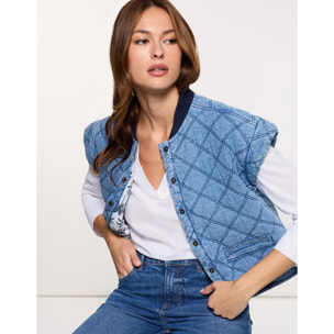 Chaleco Azul - Michela