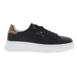 Armata di Mare Scarpe Uomo Court Maxi Sneakers Casual con Soletta Rimovibile in Memory Foam AMU S24M540 Navy