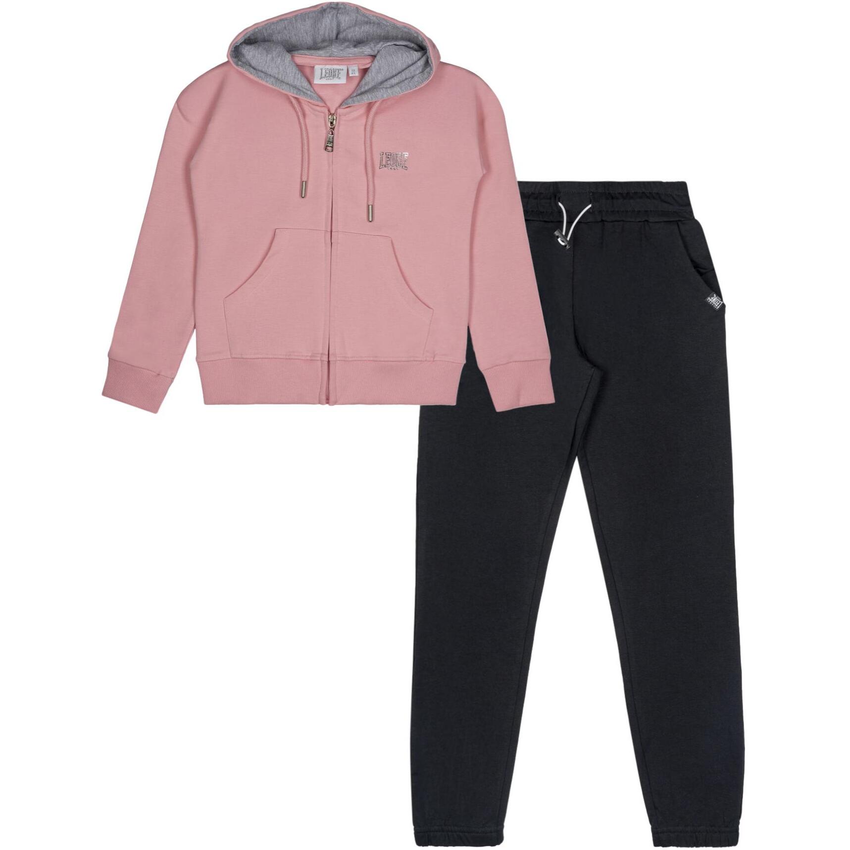 Chándal de niña Leone Shiny de algodón no perchado