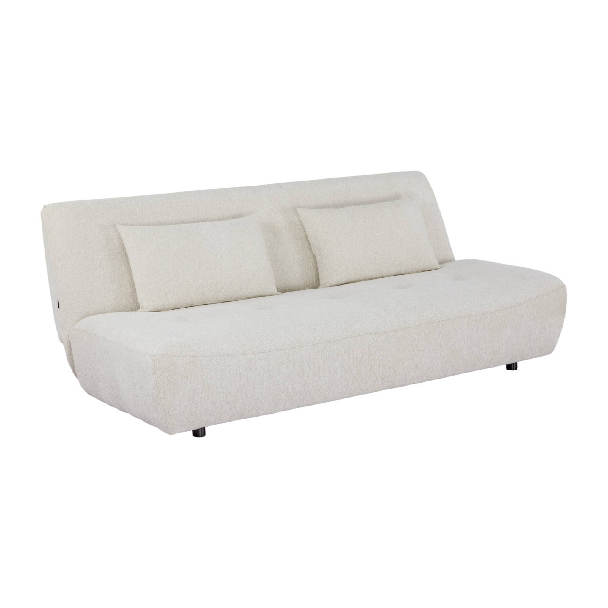 Banquette convertible tissu chenille 3 places KLIK