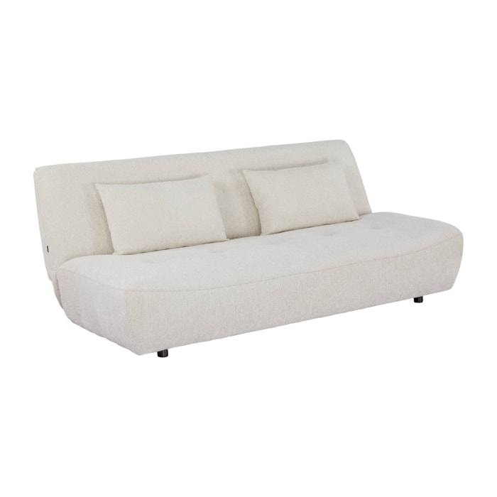 Banquette convertible tissu chenille 3 places KLIK