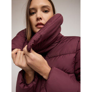 Motivi - Piumino pesante con collo alto - Bordeaux