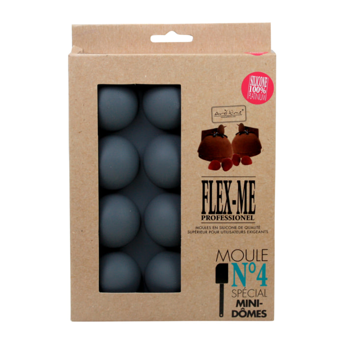 Plaque moules pour 12 dômes en silicone
