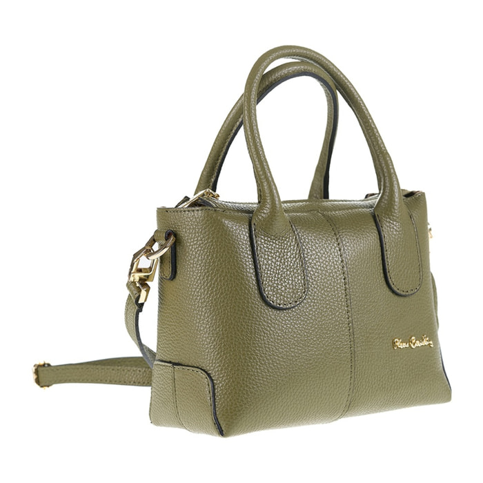 Borsa a mano da donna Made in Italy - Modello Floriana Nova - 100% pelle - 32.0 x 20.0 x 15.0 cm