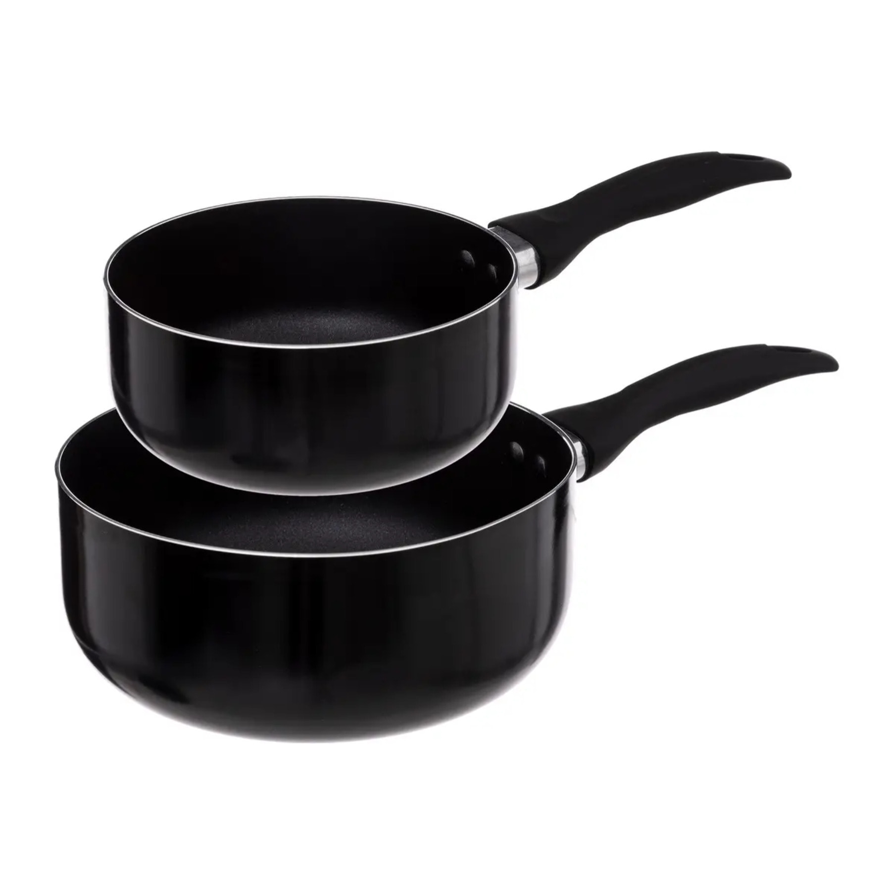2 casseroles aluminium forgé 16/20cm