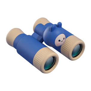 Binocolo per bambini 10x28. Obiettivi da 28 mm e ingrandimento 10X.