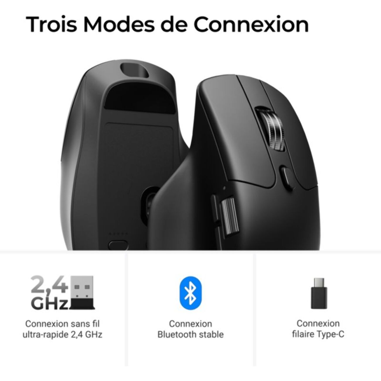 Souris Gamer Sans Fil KEYCHRON M6 8K Ultra Silent Wireless