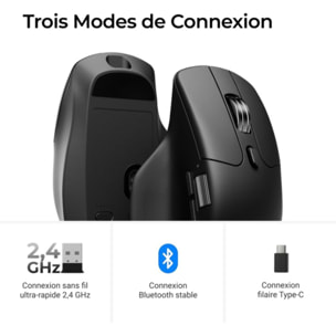 Souris Gamer Sans Fil KEYCHRON M6 8K Ultra Silent Wireless