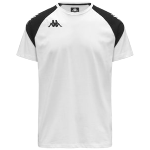 Kappa - T-Shirts & Top Uomo Bianco - Kappa4Football Laccio