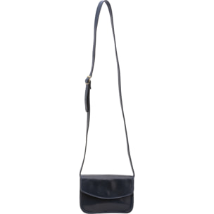 Borsa a tracolla da donna - Modello False - Vera pelle - 19.0 x 13.0 x 9.5 cm