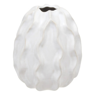 Vase Sandri blanc H17cm