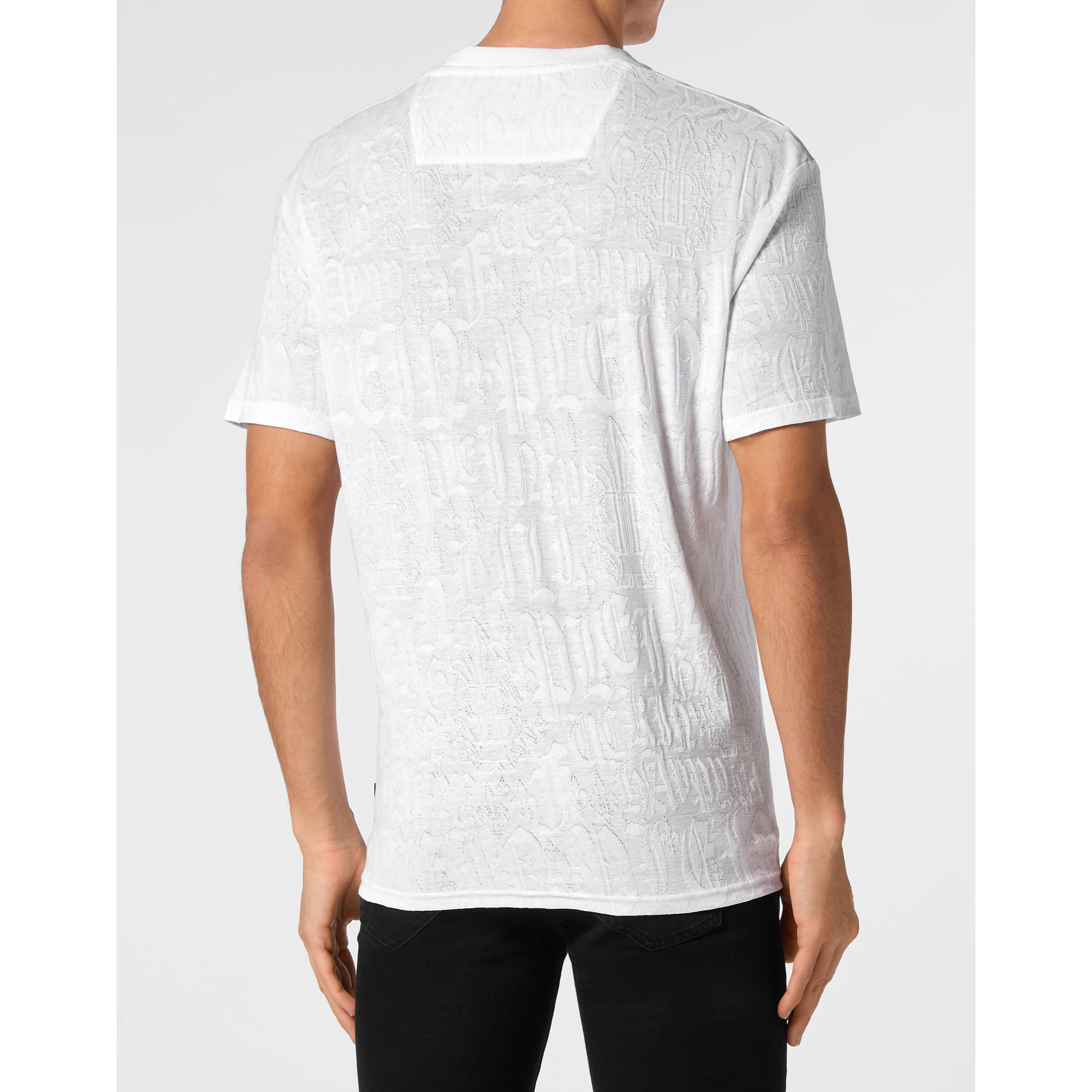 PHILIPP PLEIN Maglietta a girocollo MONOGRAM