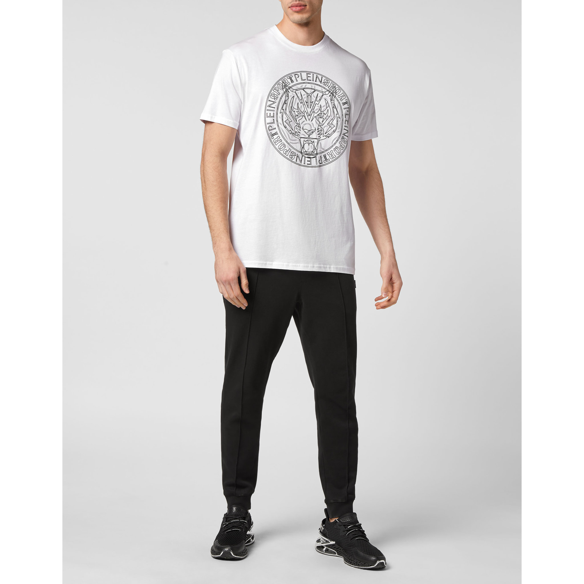 PLEIN SPORT T-Shirt Round Neck TIGER