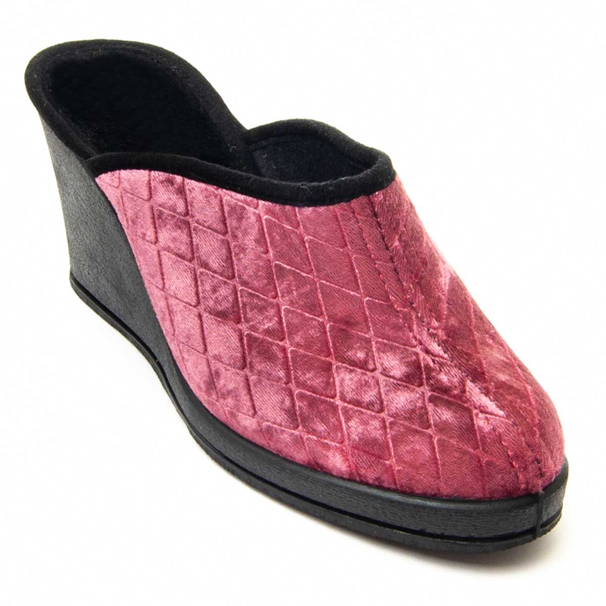 Slippers de Cuña - Rosa - Altura: 8 cm