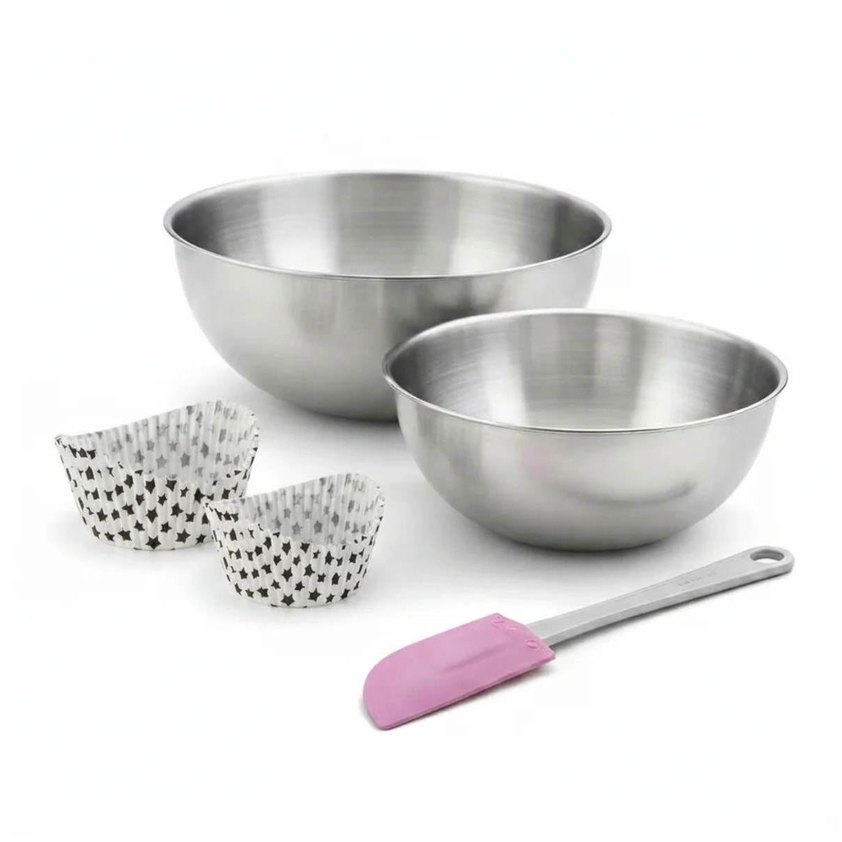 Set de 53 ustensiles de pâtisserie 50 moules à gâteaux 2 bols et 1 spatule pâtisserie Zenker Smart Pastry