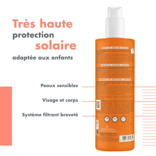 Spray Famille SPF 50+ - Protection Solaire Résistant Eau Sable Sueur 400 ml
