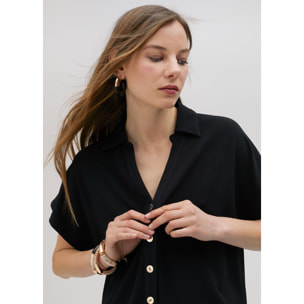 Camicia morbida in maglia