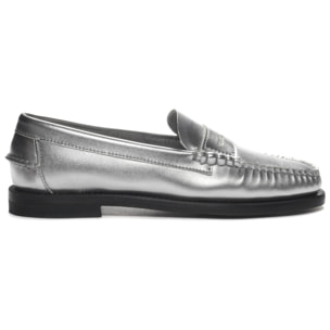 Sebago - Mocassini Donna Argento - Dan Met Woman