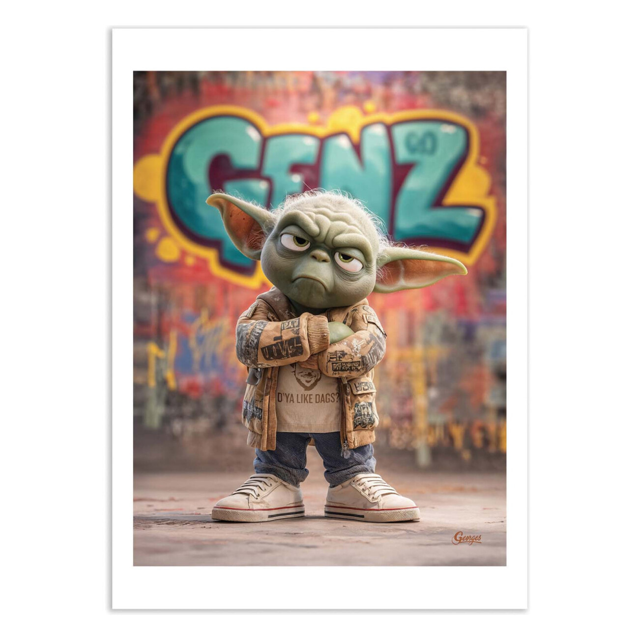 Affiche - Yoda Team Z - Georges