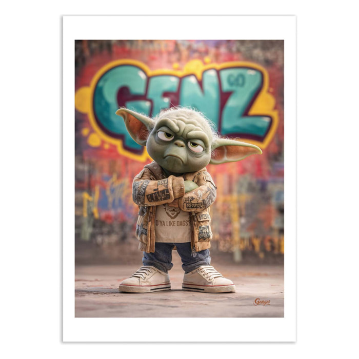 Affiche - Yoda Team Z - Georges
