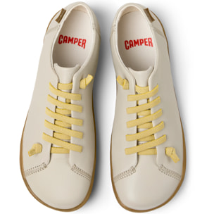 Zapatillas - CAMPER Peu Cami - Beige - Cuero liso