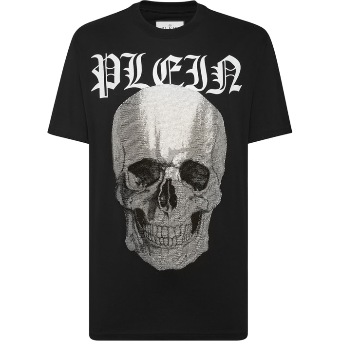 PHILIPP PLEIN T-Shirt Round Neck SKULL