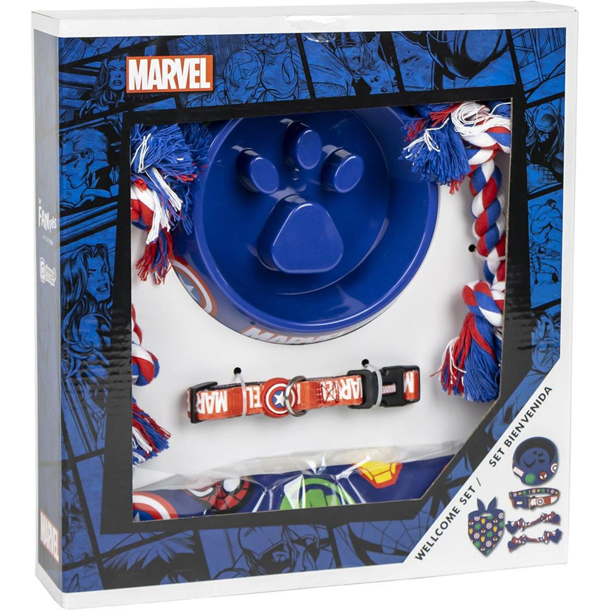 Set Regalo Bienvenida Avengers Capitan America