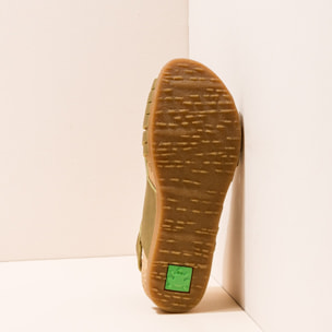 Sandalias N5246 SOFT GRAIN BASIL/ ZUMAIA color Basil