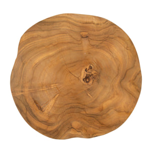 S/TASCHE POKON IN TEAK RIC. CM Ø 24X2 (PEZZI UNICI - NON RIP. IN SERIE)