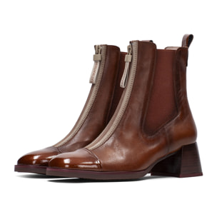 Botin Milan Cuero 5 cm