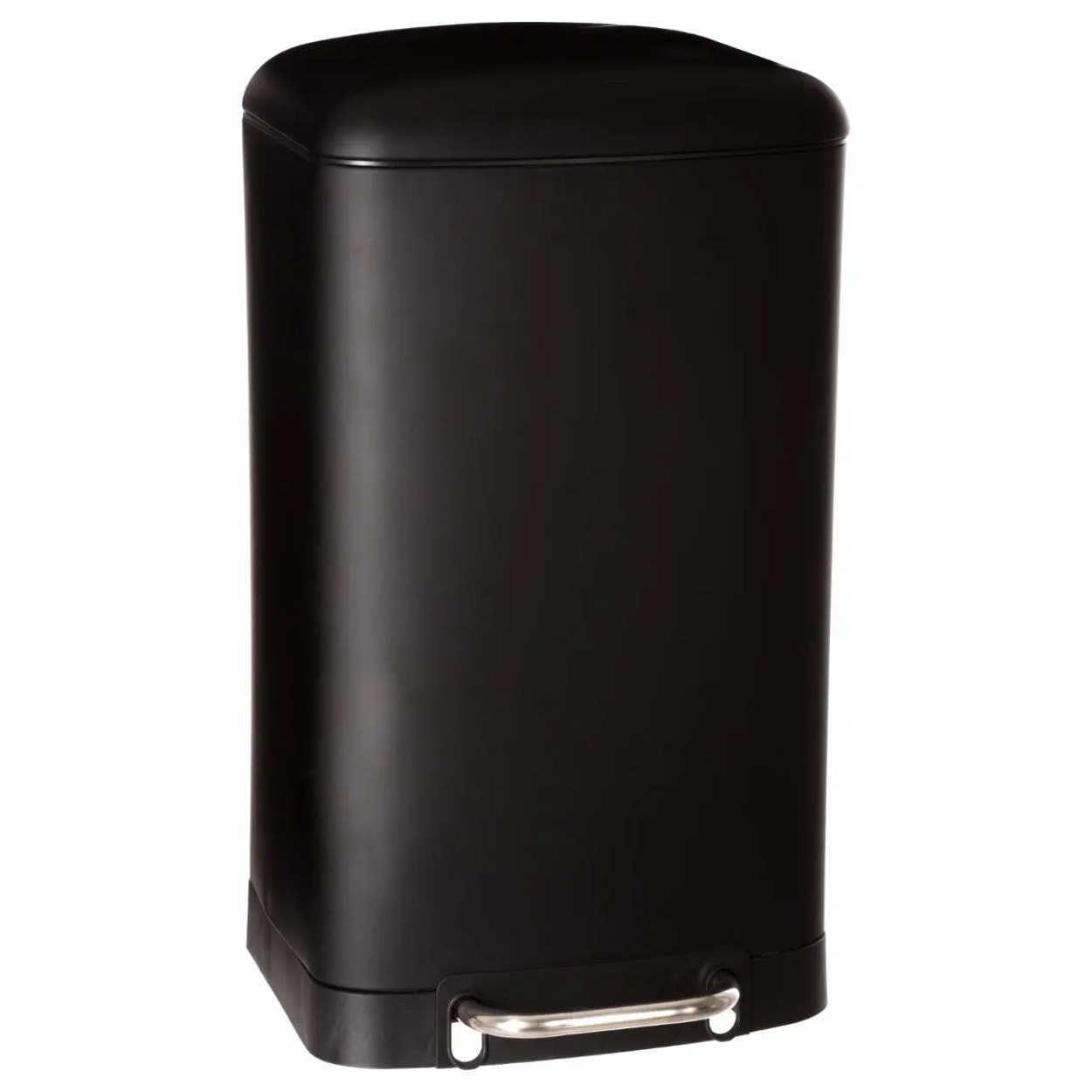Poubelle à pédale métal 30L "Ariane" noir