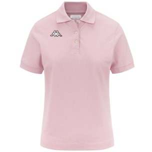 Polo Shirts Kappa Donna Logo Sharas Wss Rosso