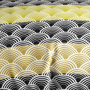 Parure De Couette 3pcs avec Taies oreiller 100% Microfibre 60 Gsm -hiko