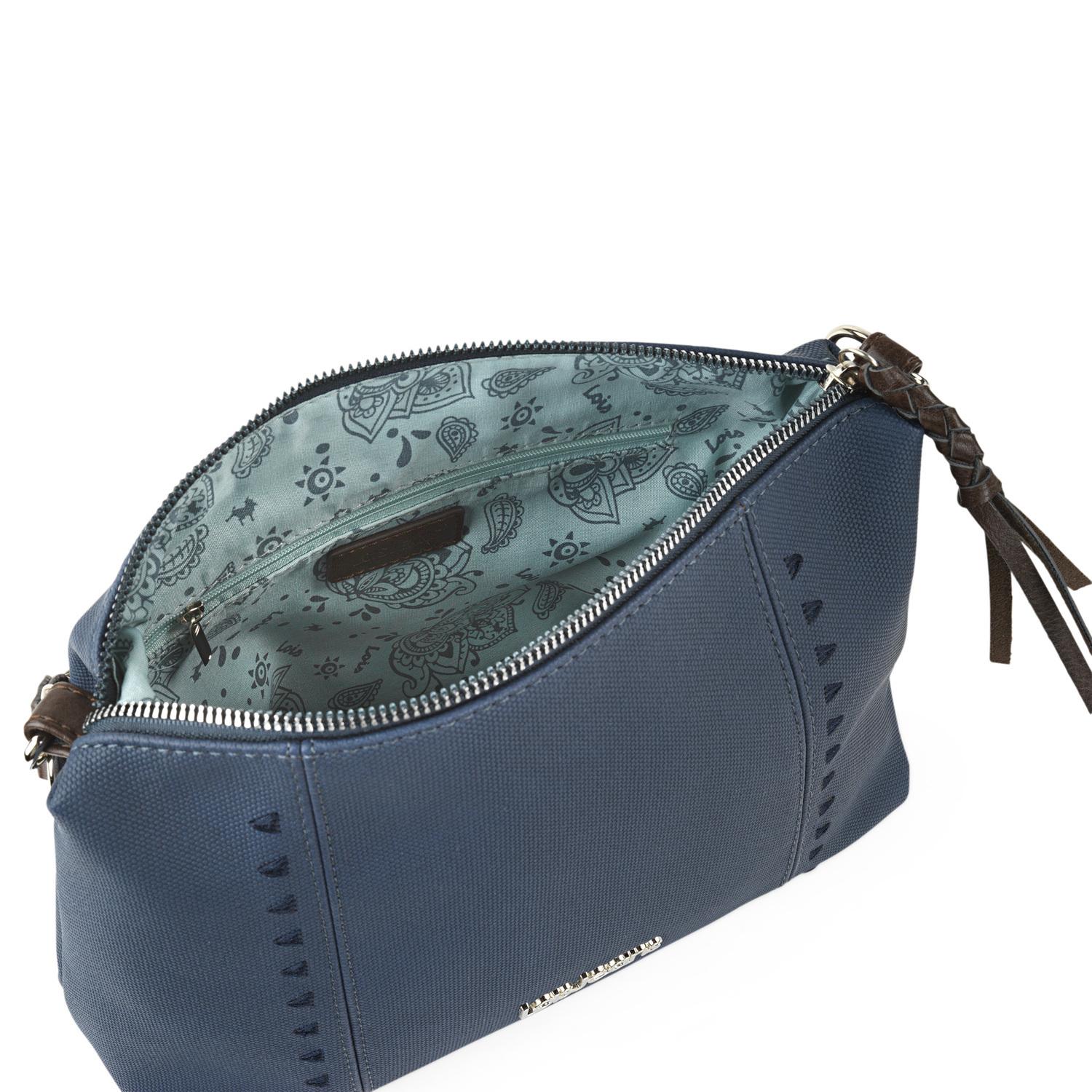 Bolso Bandolera Mujer Sint/Pu Lois Indiana Azul