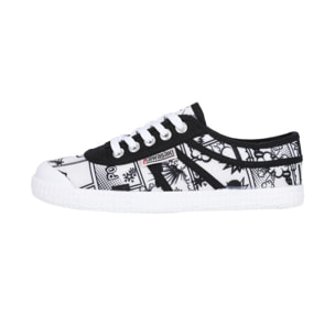 Zapatillas Sneaker KAWASAKI Cartoon Canvas Shoe  1002 White