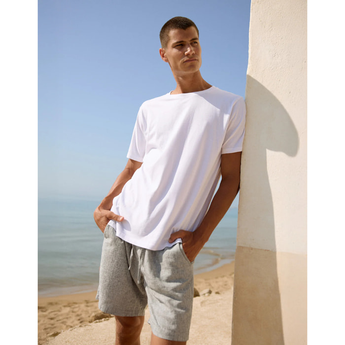 Camiseta Manga Corta Blanco - Etern