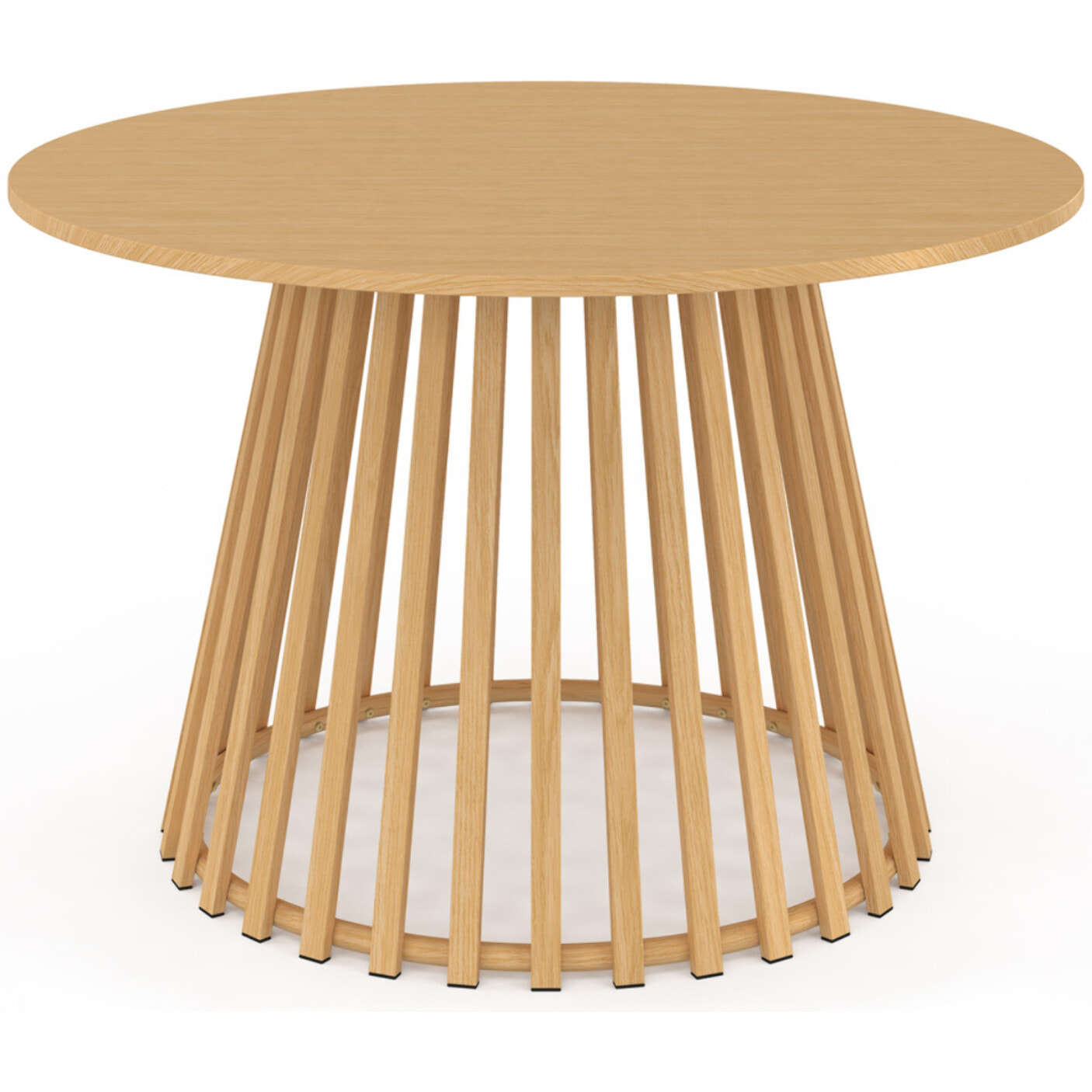 Ensemble repas Hortensia 6 places métal effet bois