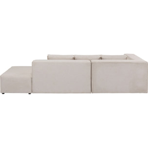 Canapé d'angle Infinity crème Kare Design