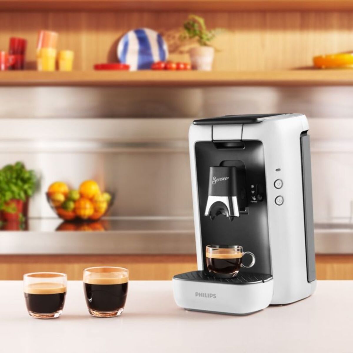 Senseo PHILIPS maestro CSA260/11 blanc