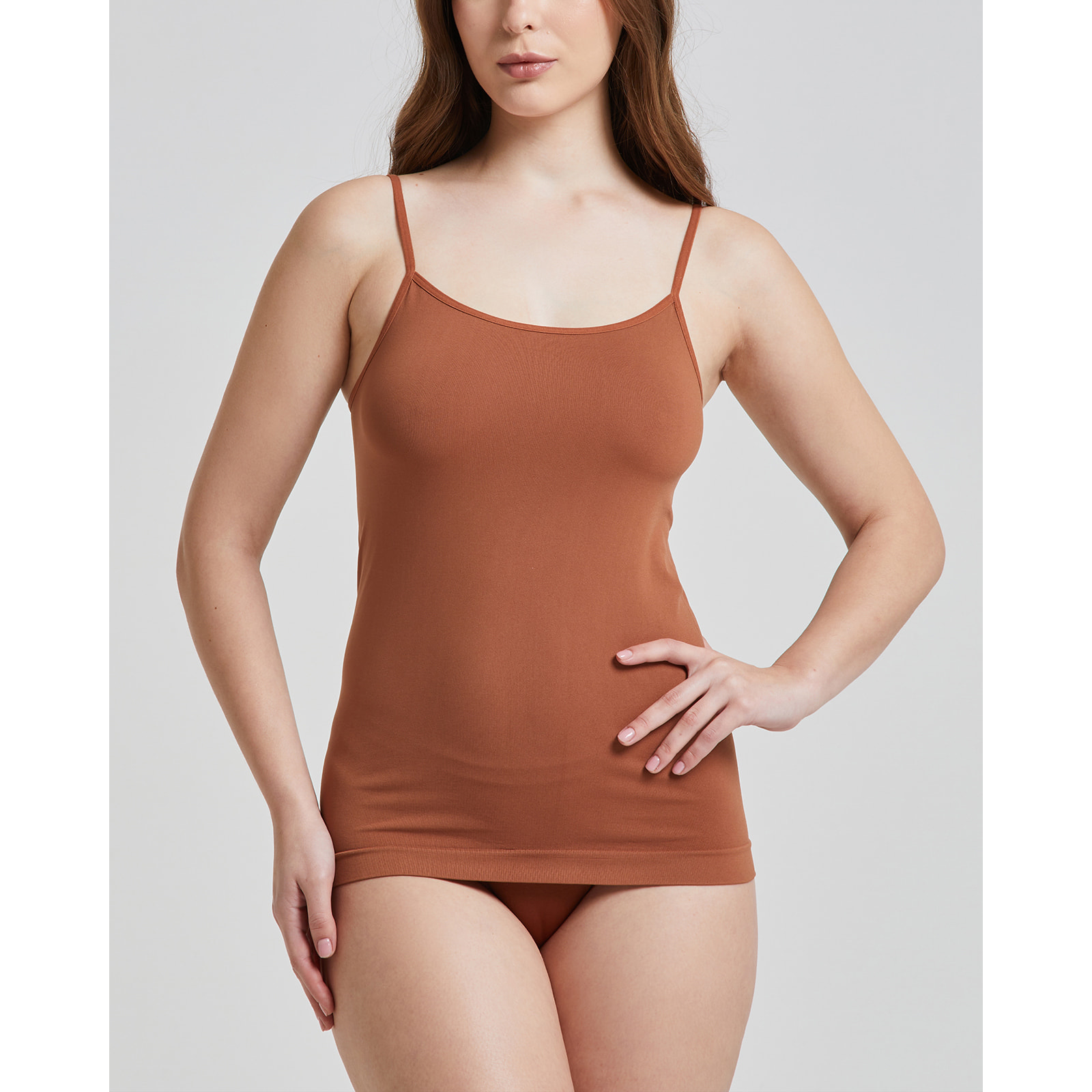 Canotta seamless con spalline sottili