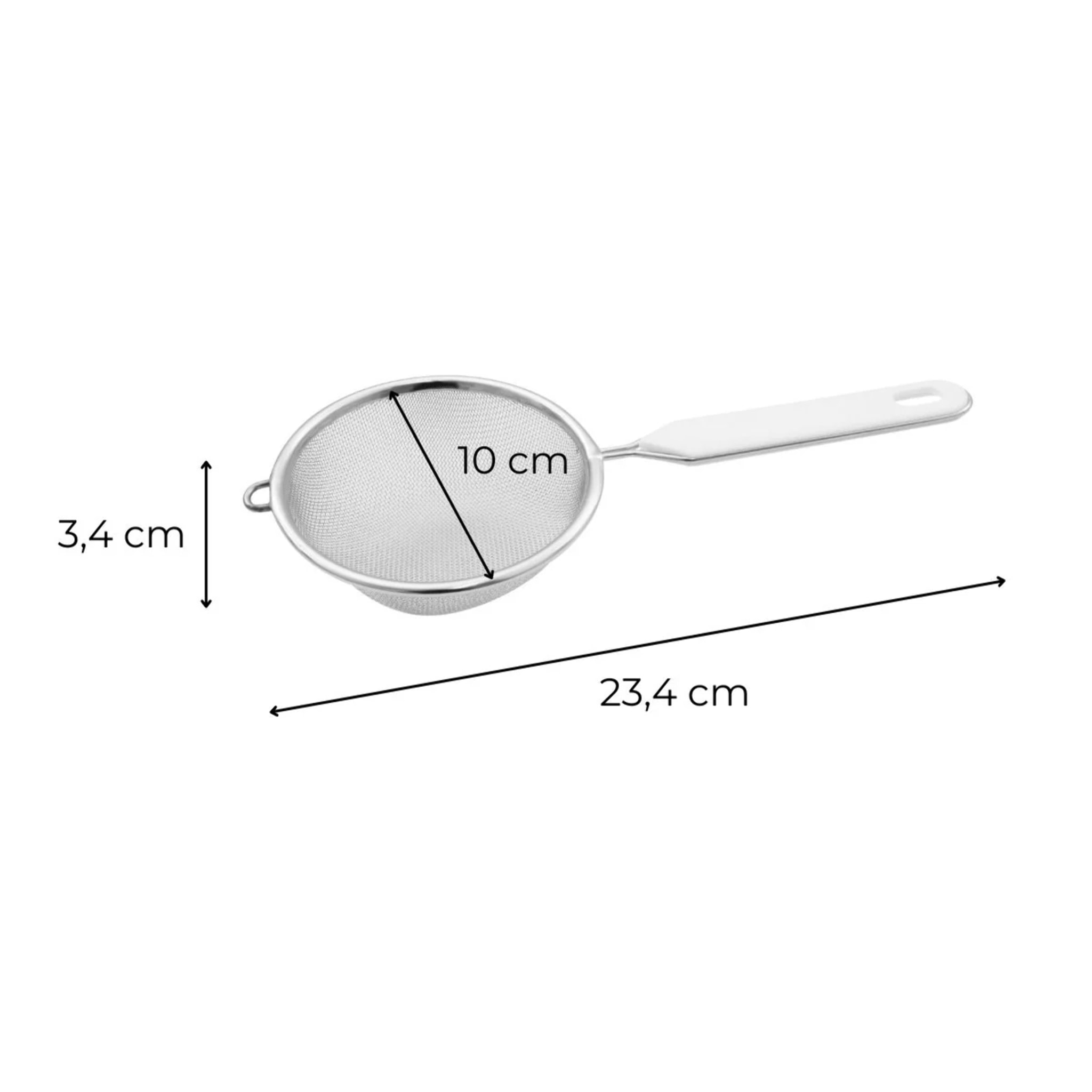 Ensemble de 2 Petites Passoires tamis 10 cm de diamètre Fackelmann Divers