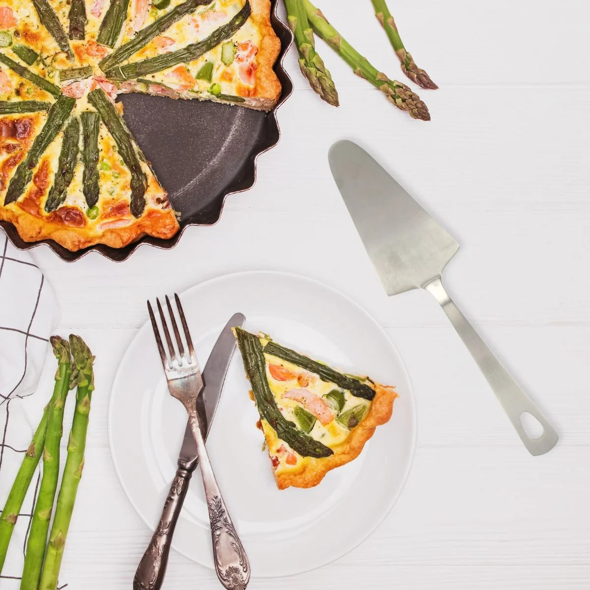 Ensemble de 2 Pelles à tarte inox 25 cm Fackelmann