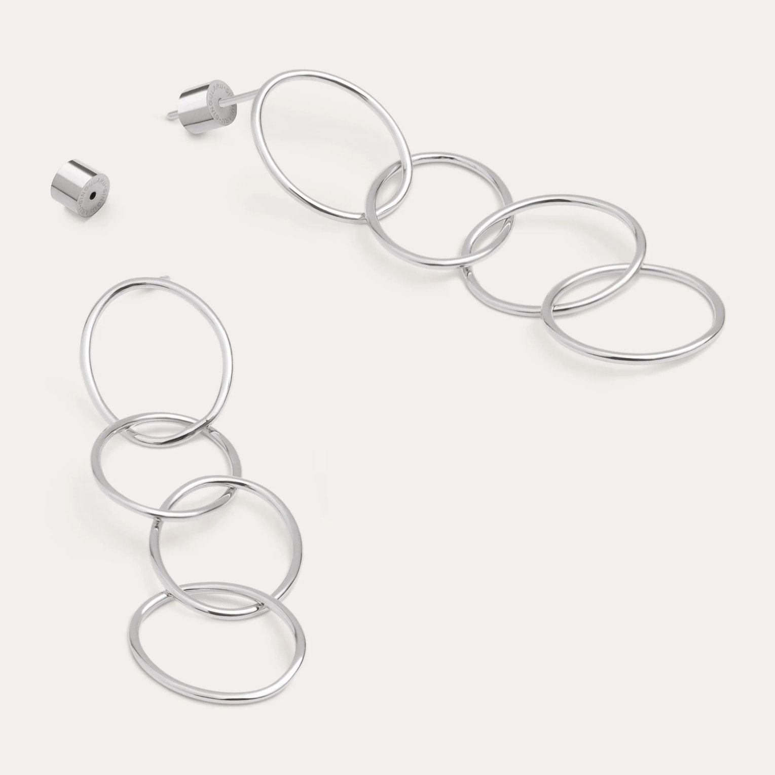 Orecchini Circles & Circles Acier