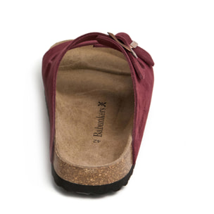 SANDALIA BABUNKERS ROJO