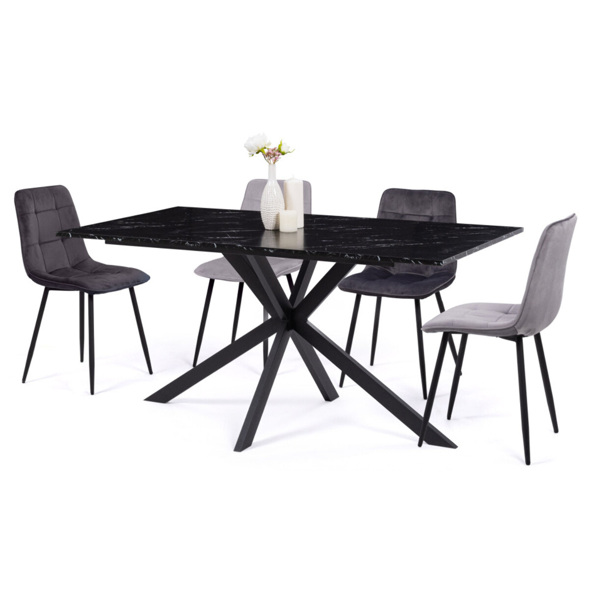 Table repas Glam 160 cm