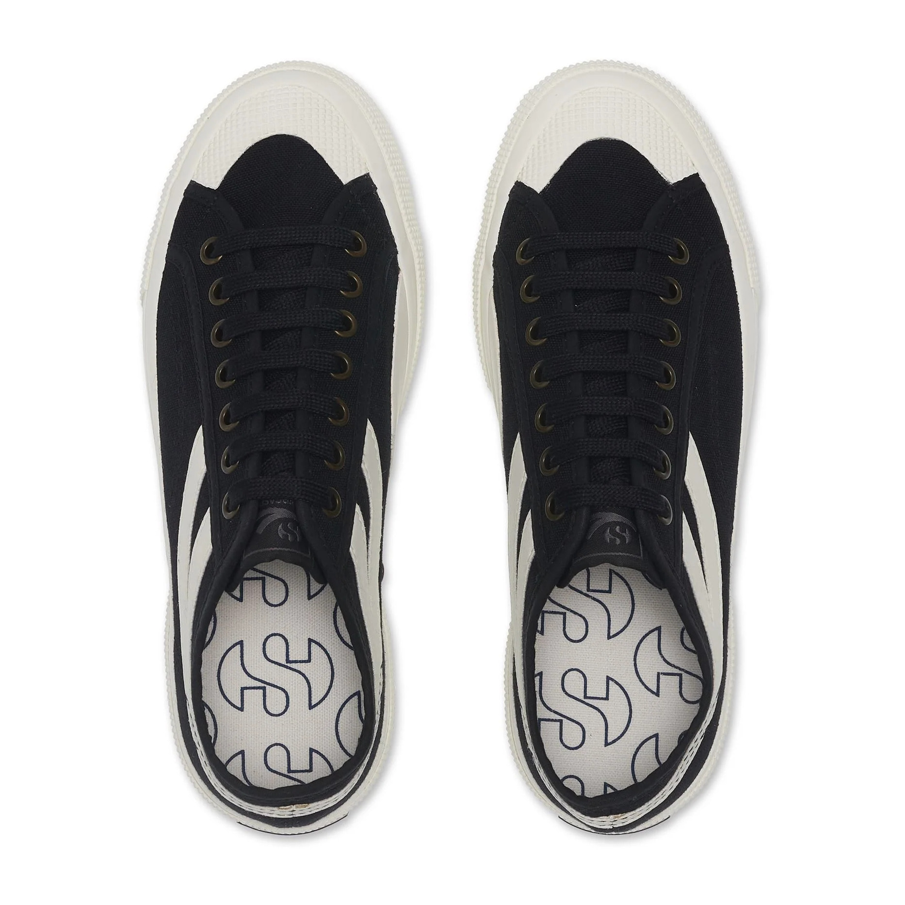Superga - Uomo Donna Nero - 2750 Panatta 3.0