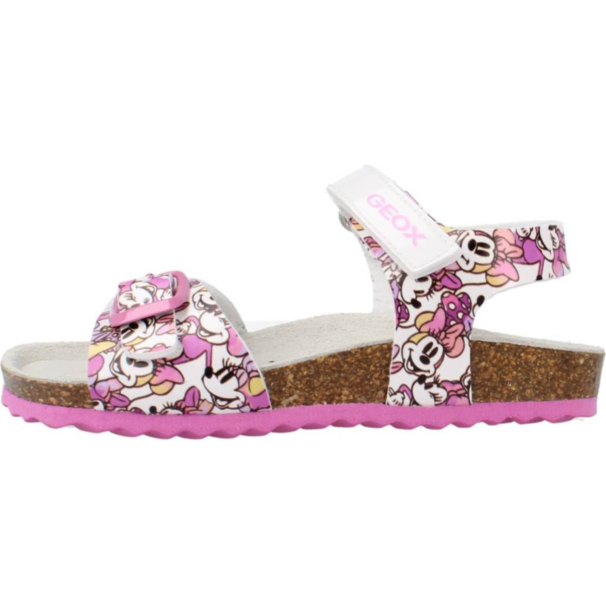 Sandalias Niña de la marca GEOX  modelo B SANDAL CHALKI GIRL BLANCO