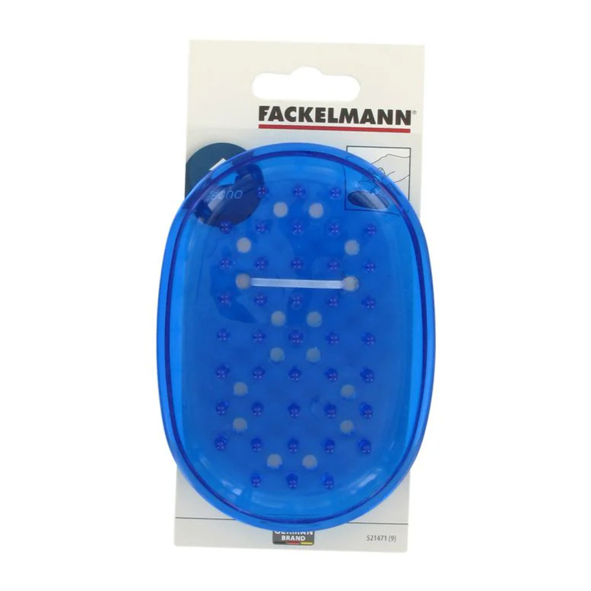 Ensemble de 2 Portes savon plastique Fackelmann Tecno
