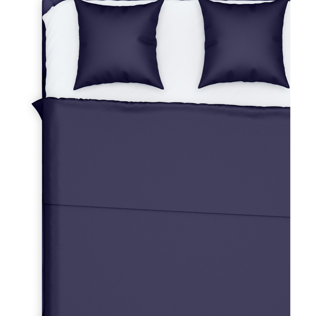 Drap Plat 240x300cm 100%coton 57fils Indigo